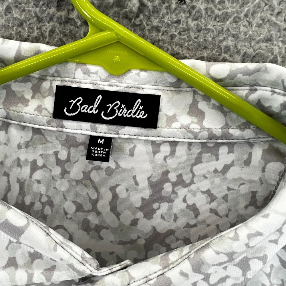 Bad Birdie Golf Polo Shirt Mens Medium AON Lansdowne Logo‎ Performance Stretch - Picture 9 of 16